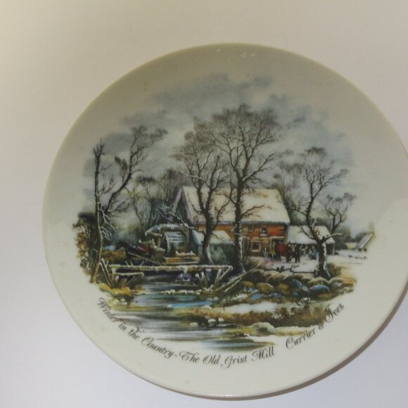 Vintage Set of 4 American Homestead 6-1/4” Four Season Plates - Picture 2 of 7